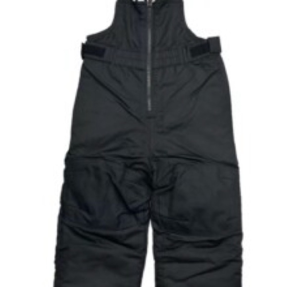 Cat and Jack Kids Black Snow Bib EUC Size 2T